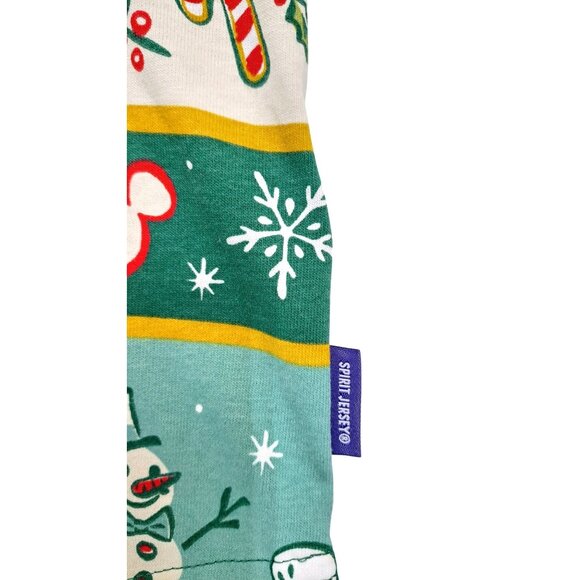 Walt Disney World Mickey Snowman Christmas Spirit Jersey Size Large New No Tags - Picture 3 of 16